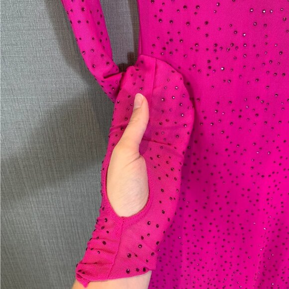 Revolve AFRM Shailene Rhinestone Embellished Midi Dress - Picture 6 of 10